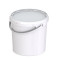 Emmer kunststof wit MM 10 liter (zonder deksel)