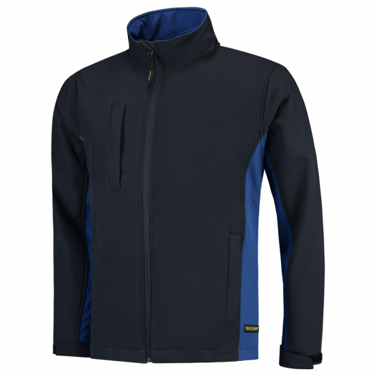 Tricorp softshell jack bicolor navy/royal blue 402002/TJ2000 mt: XL Tricorp softshell jack bicolor navy/royal blue 402002/TJ2000 mt: XL