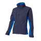 Tricorp softshell jack bicolor navy/royal blue 402002/TJ2000 mt: XL Tricorp softshell jack bicolor navy/royal blue 402002/TJ2000 mt: XL
