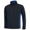 Tricorp softshell jack bicolor navy/royal blue 402002/TJ2000 mt: XS
