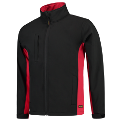 Tricorp softshell jack bicolor zwart/rood 402002/TJ2000 mt: XL
