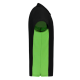 Tricorp polo shirt bicolor borstzak zwart/lime 202002/TP2000 mt: L Tricorp polo shirt bicolor borstzak zwart/lime 202002/TP2000 mt: L