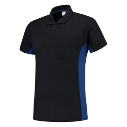 Tricorp polo shirt bicolor borstzak navy/roy. bl 202002/TP2000 mt: L