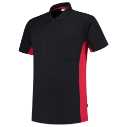 Tricorp polo shirt bicolor borstzak navy/rd 202002/TP2000 mt: XL