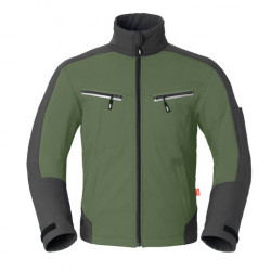 Havep Softshell Jack 40145 Attitude bosb. groen/ch. grijs 2XL
