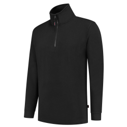 Tricorp sweater ritskraag zwart 301010/ZS280 mt: 3XL