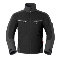 Havep Softshell Jack 40145 Attitude zwart/charcoal grey 2XL