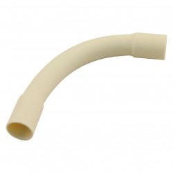 PVC elektra bocht 3/4" (geel)
