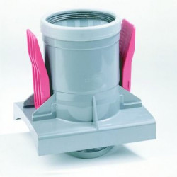 Dyka knevelinlaat met zetting 250 > 125 mm. Dyka knevelinlaat met zetting 250 > 125 mm.