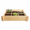 Houten vierkante meter tuin