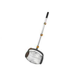 Solide notenraper met klikopening en telescoopsteel