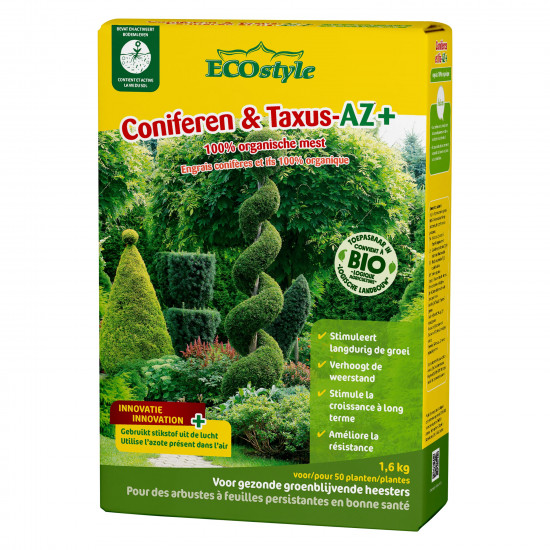 Ecostyle Coniferen en Taxusmest AZ 1,6 kg.