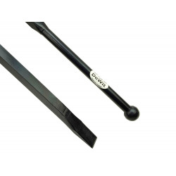 De Wit stootijzer 1800 x 100 mm. platte beitel (7207)