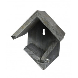 Tweetfeed pindakaaspothouder grijs