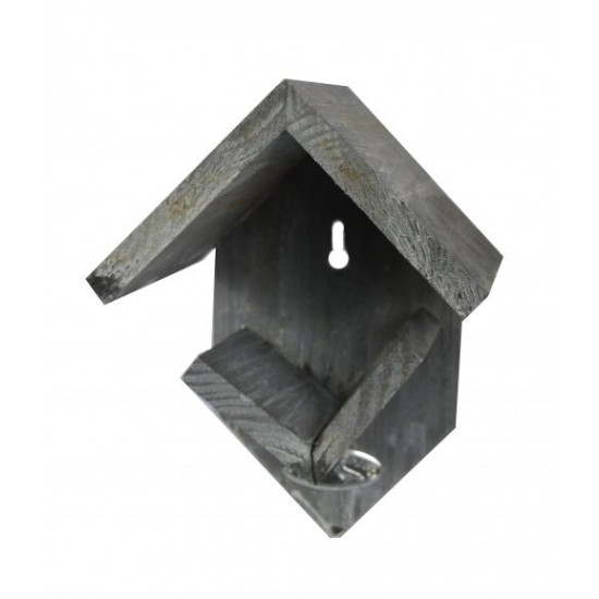 Tweetfeed pindakaaspothouder grijs