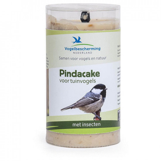 Vogelbescherming Nederland Wildbird pindacake met insecten 500 ml.