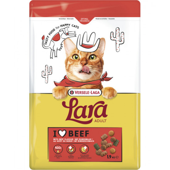 Kattenvoer "Lara" adult Rund (1,9 kg.) Kattenvoer "Lara" adult Rund (1,9 kg.)