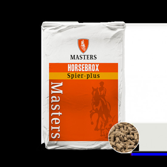 Masters spier plus paardenvoer 20 kg.