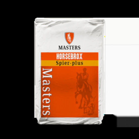 Masters spier plus paardenvoer 20 kg.