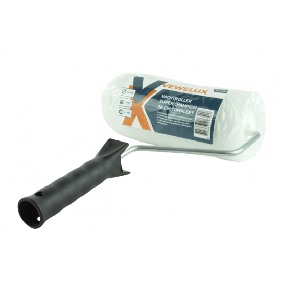 Vewelux Muurverfroller vachtroller 20 cm. compleet Vewelux Muurverfroller vachtroller 20 cm. compleet