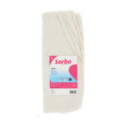Sorbo Wafeldoek (40 x 40 cm.) (5 stuks)