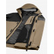 Luca, hardshell jas, waterdicht, beige-zwart Luca, hardshell jas, waterdicht, beige-zwart