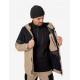 Luca, hardshell jas, waterdicht, beige-zwart Luca, hardshell jas, waterdicht, beige-zwart