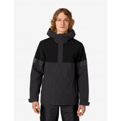 Luca, hardshell jas, waterdicht antraciet-zwart Luca, hardshell jas, waterdicht antraciet-zwart