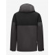 Luca, hardshell jas, waterdicht antraciet-zwart Luca, hardshell jas, waterdicht antraciet-zwart