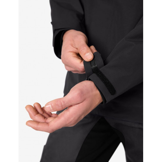 Luca, hardshell jas, waterdicht antraciet-zwart Luca, hardshell jas, waterdicht antraciet-zwart