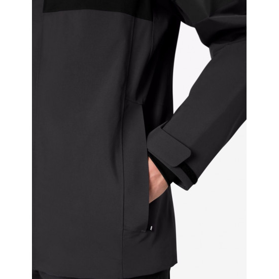Luca, hardshell jas, waterdicht antraciet-zwart Luca, hardshell jas, waterdicht antraciet-zwart