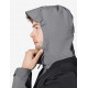 Luca, hardshell jas, waterdicht, grijs-zwart Luca, hardshell jas, waterdicht, grijs-zwart