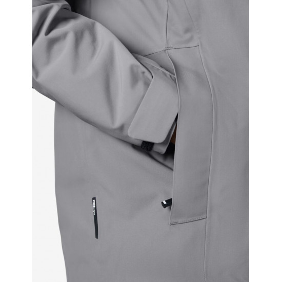 Luca, hardshell jas, waterdicht, grijs-zwart Luca, hardshell jas, waterdicht, grijs-zwart