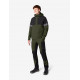 Luca, hardshell jas, waterdicht, olijf-zwart