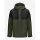 Luca, hardshell jas, waterdicht, olijf-zwart