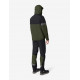 Luca, hardshell jas, waterdicht, olijf-zwart
