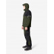 Luca, hardshell jas, waterdicht, olijf-zwart