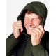 Luca, hardshell jas, waterdicht, olijf-zwart