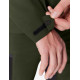 Luca, hardshell jas, waterdicht, olijf-zwart