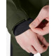Luca, hardshell jas, waterdicht, olijf-zwart