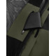 Luca, hardshell jas, waterdicht, olijf-zwart