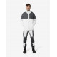 Luca, hardshell jas, waterdicht, wit-antraciet Luca, hardshell jas, waterdicht, wit-antraciet