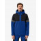 Luca, hardshell jas, waterdicht, korenblauw-zwart