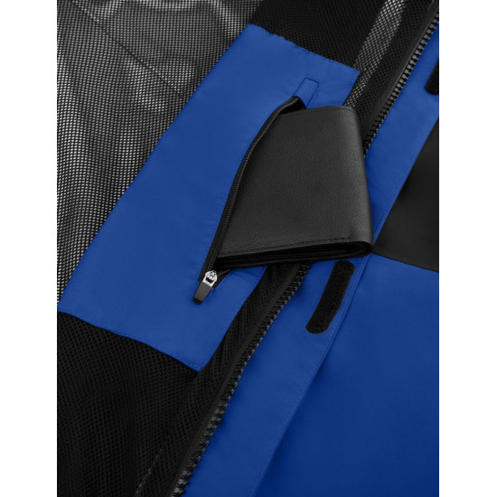 Luca, hardshell jas, waterdicht, korenblauw-zwart Luca, hardshell jas, waterdicht, korenblauw-zwart