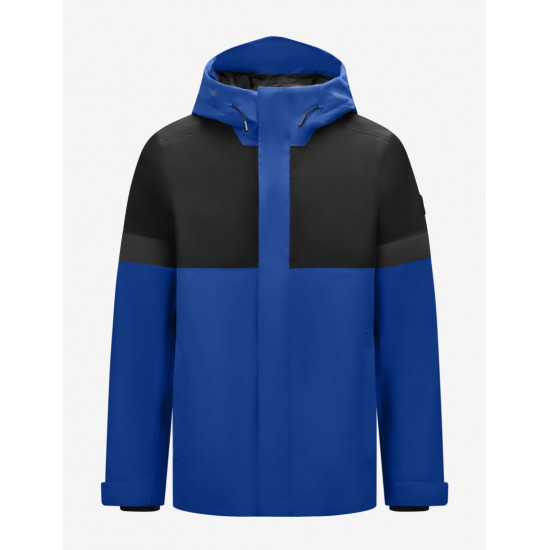 Luca, hardshell jas, waterdicht, korenblauw-zwart Luca, hardshell jas, waterdicht, korenblauw-zwart