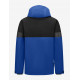 Luca, hardshell jas, waterdicht, korenblauw-zwart Luca, hardshell jas, waterdicht, korenblauw-zwart