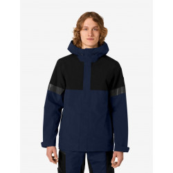 Luca, hardshell jas, waterdicht, marine-zwart Luca, hardshell jas, waterdicht, marine-zwart