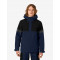 Luca, hardshell jas, waterdicht, marine-zwart