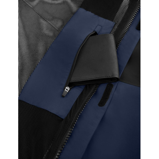 Luca, hardshell jas, waterdicht, marine-zwart Luca, hardshell jas, waterdicht, marine-zwart