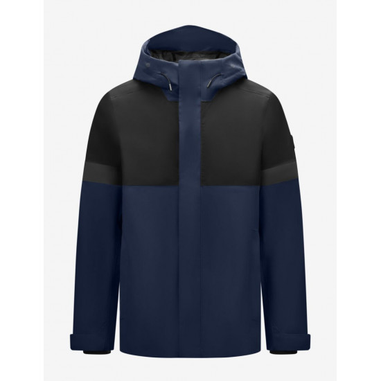 Luca, hardshell jas, waterdicht, marine-zwart Luca, hardshell jas, waterdicht, marine-zwart
